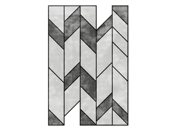TANGRAM STONE - Hand-tufted rug by Sirecom Tappeti - view 2
